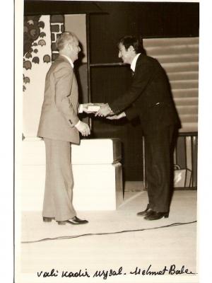 1980 Yılı Mehmet Zeki BALCI ve Vali Kadir UYSAL