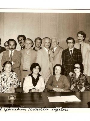 1980 Yılı Nebahat SELEKLER Ofis Bağış Töreni