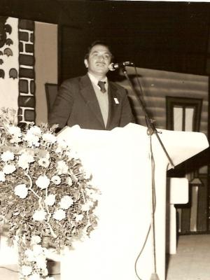 1980 Yılı Şilt Töreni Dr. Mustafa ÖZCAN