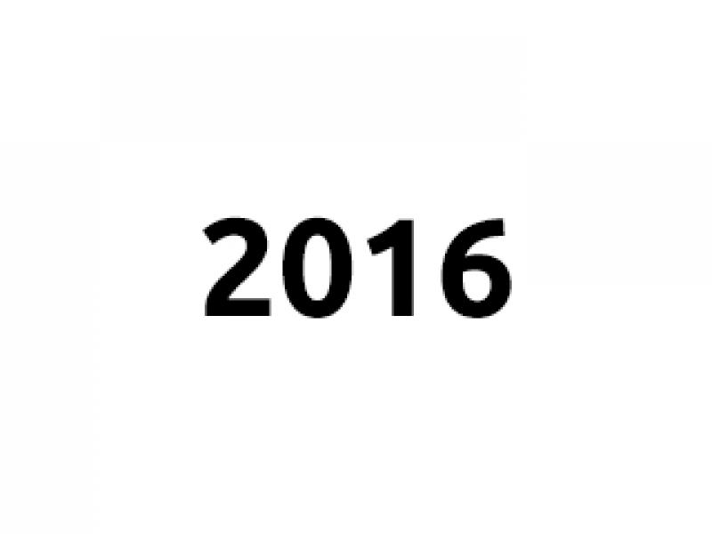2016 YILI ETKİNLİKLERİ